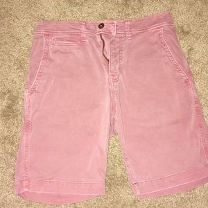 American Eagle red/pink shorts